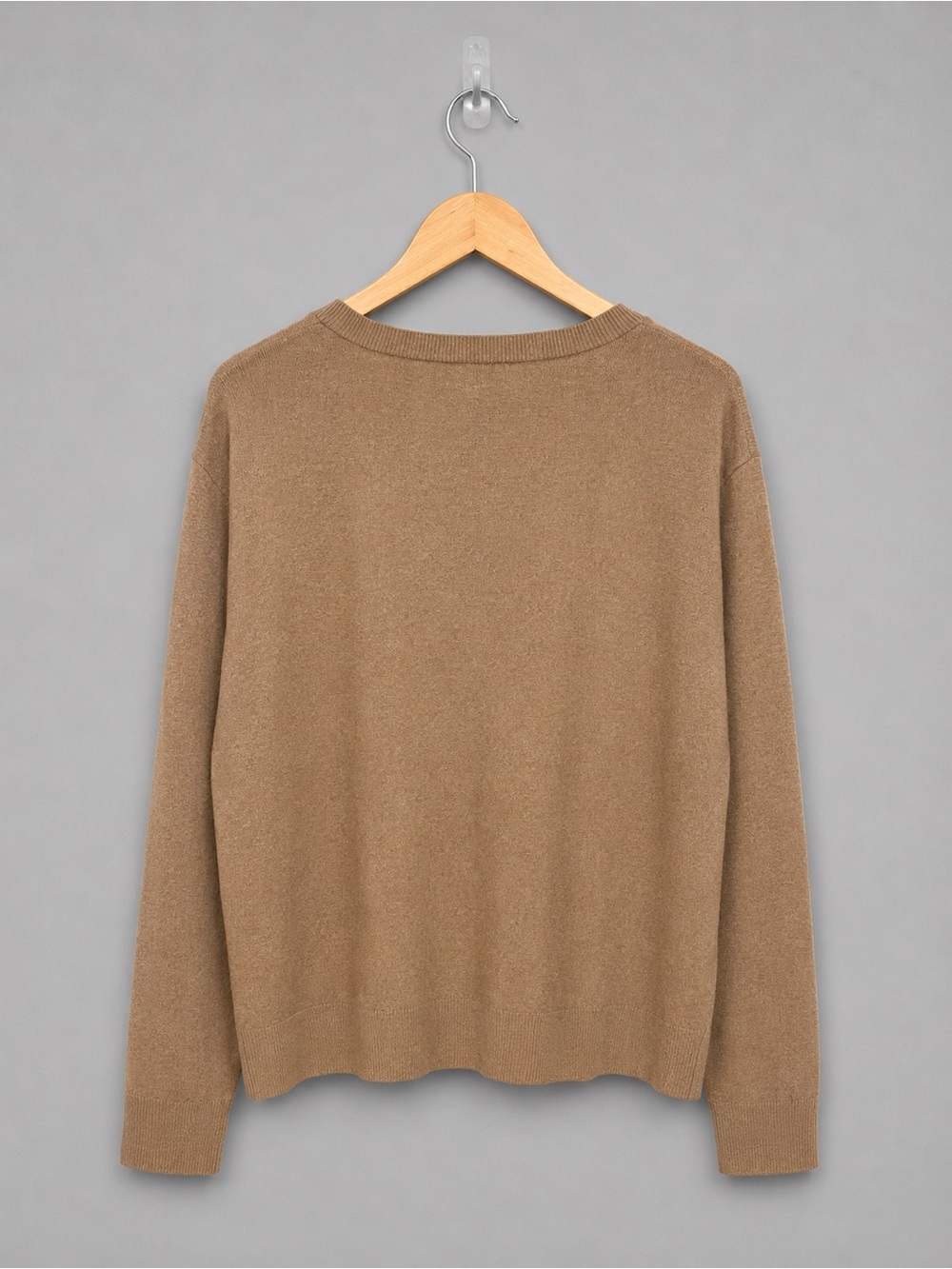 A New Day Camel Cashmere-Like Button Front Cardigan Sweater 3X NWT - Picture 4 of 7